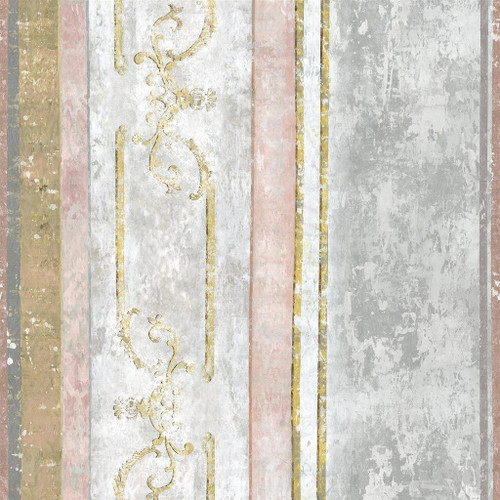 Designers Guild Foscari Fresco Scene 1 Wallpaper Tuberose PDG1097/01
