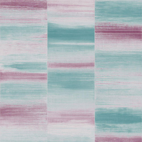 Galerie Special FX Mirror Tile Effect Wallpaper - G67744 - Silver / Aubergine / Turquoise