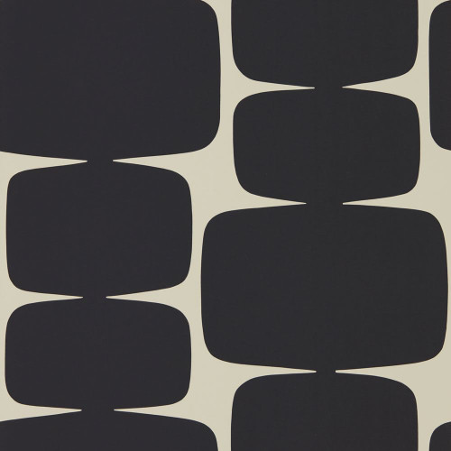Scion Lohko Wallpaper - 111290 - Liquorice