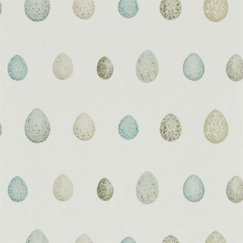 Sanderson Nest Egg Wallpaper - 216502 - Eggshell / Ivory