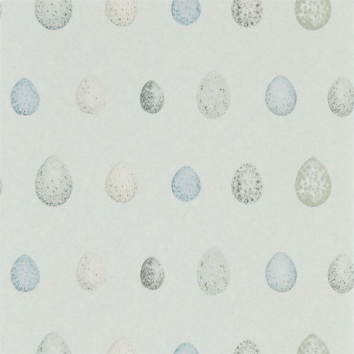 Sanderson Nest Egg Wallpaper - 216504 - Marine / Aqua