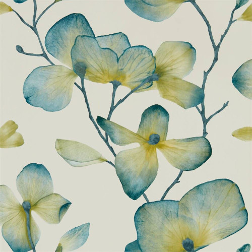 Harlequin Kienze Wallpaper 111957 Marine / Zest