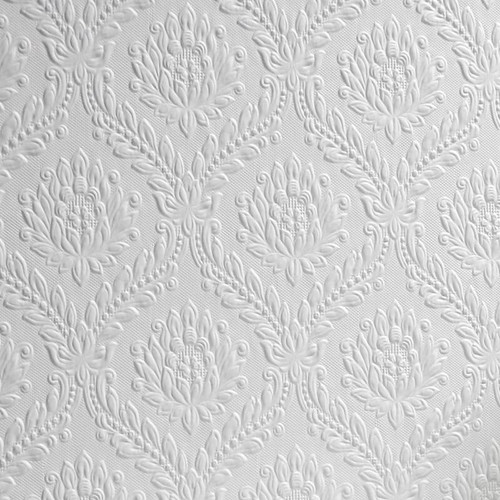 Classic Raised Pattern Original Wallpaper Ready to Paint