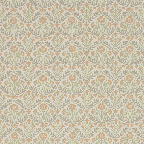 Morris & Co Morris Bellflowers Wallpaper 216438 Saffron / Olive