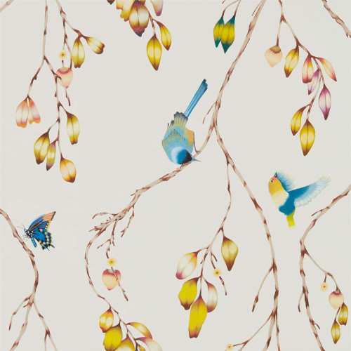 Harlequin Iyanu Wallpaper 111770 Papaya / Kiwi