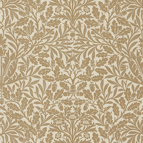 Morris & Co Pure Acorn Wallpaper 216041 Gilver / Copper
