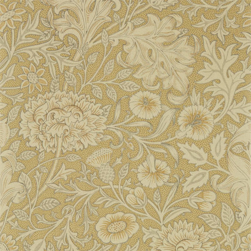 Morris & Co Double Bough Wallpaper 216681 Antique Gold