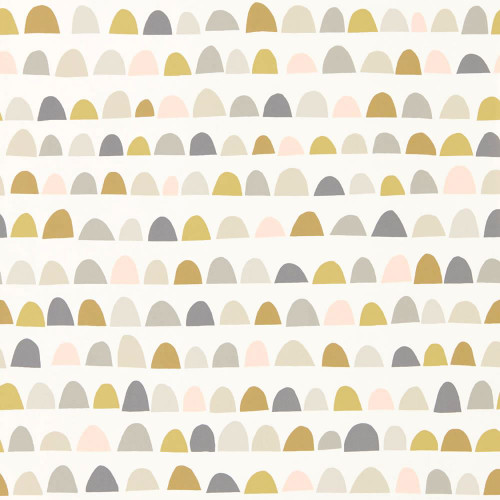 Scion Priya Wallpaper - 111299 - Blush / Honey / Linen
