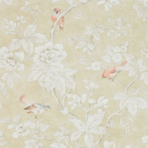 Sanderson Chiswick Grove Wallpaper - 216385 - Gold