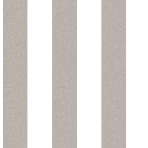 Galerie Smart Stripes 2 Wide Stripe Wallpaper - G67586 - Dark Grey / White