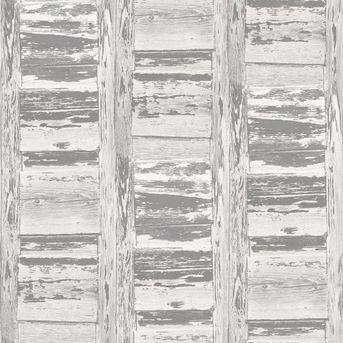 Galerie Homestyle Wood Shutter Wallpaper - FH37559 - Dusky Grey
