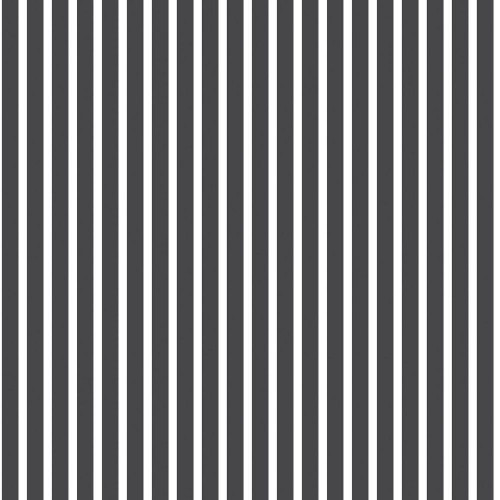 Galerie Smart Stripes 2 Pin Stripe Wallpaper - G67539 - Black / White