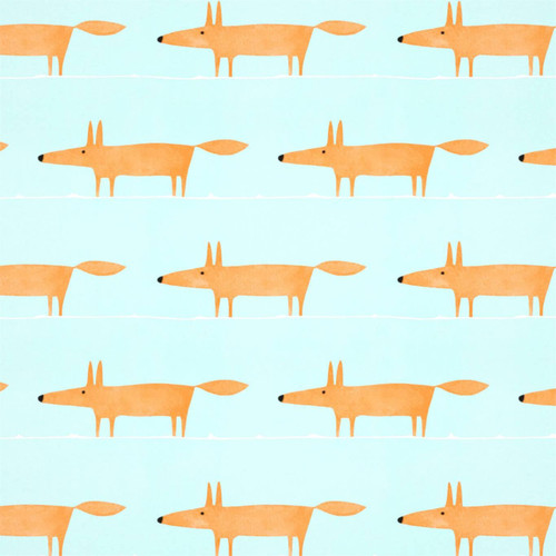 Scion Mr Fox Wallpaper - 112269 - Auburn