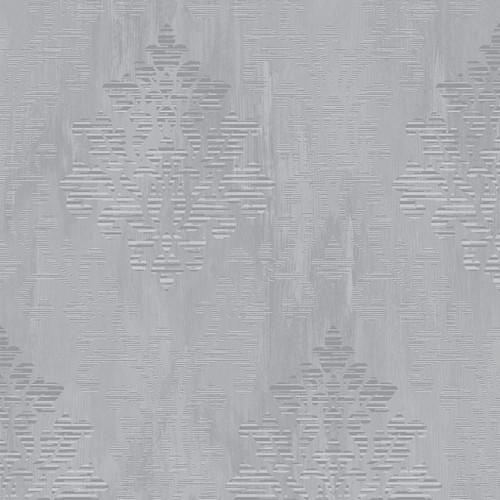 Galerie Rustic Damask Wallpaper - W78181 - Silver
