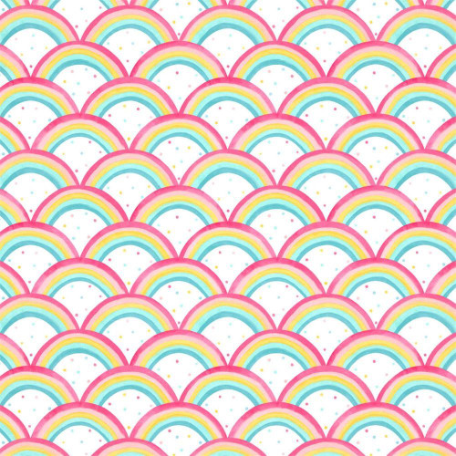 Harlequin Rainbow Brights Wallpaper 112645 Cherry / Blossom / Pineapple / Sky