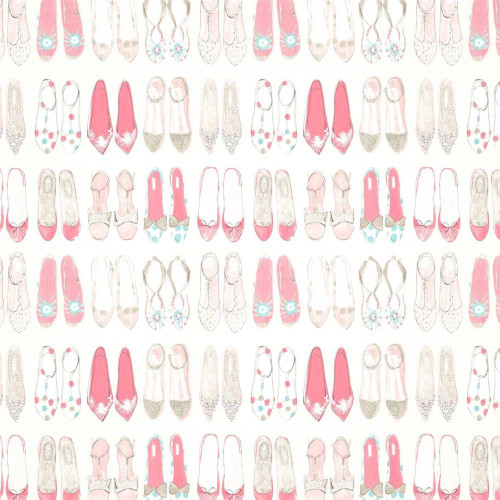 Harlequin World At Your Feet Wallpaper 112646 Pebble / Blossom / Sky