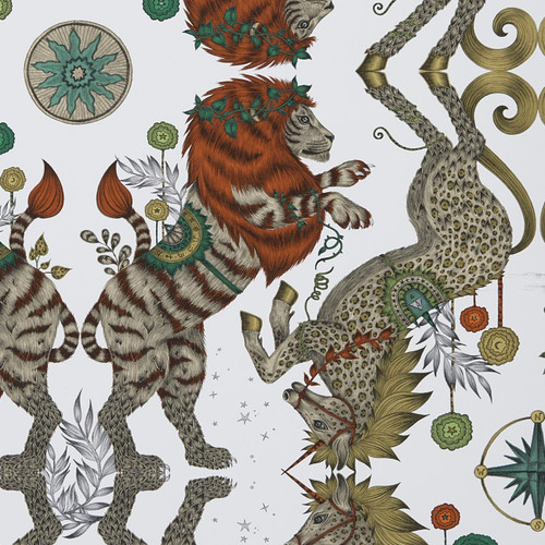 Emma J Shipley Caspian Wallpaper Gold W0113/03