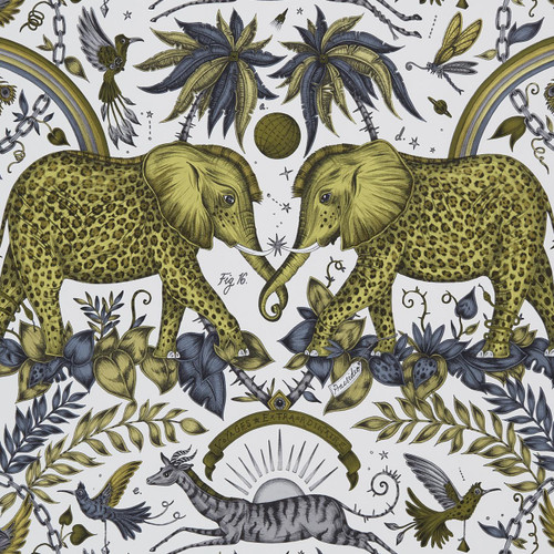 Emma J Shipley Zambezi Wallpaper Gold W0121/02