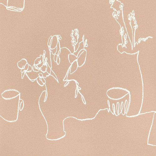 Villa Nova Tabletop Wallpaper - W616/01 - Plaster