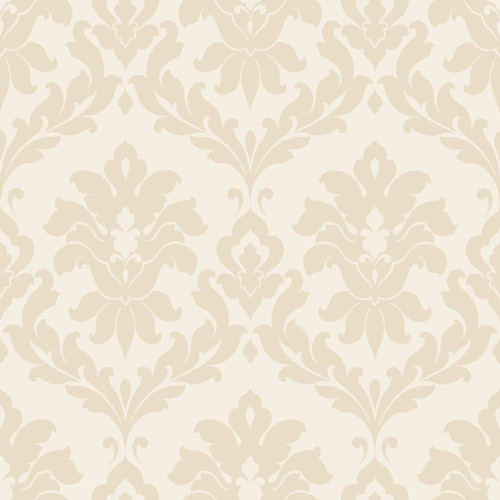 Galerie Stripes & Damasks 2 Isobel Damask Wallpaper - SD25711 - Beige