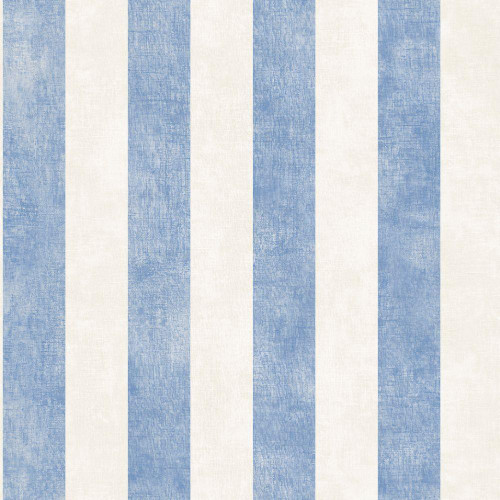 Galerie Stripes & Damasks 2 Texture Stripe Wallpaper - SD36158 - Blue / Cream