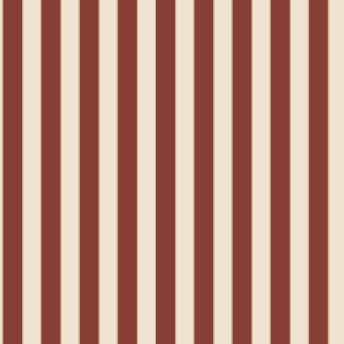 Galerie Simply Silks 4 Formal Stripe Wallpaper - SB37916 - Red / Ivory / Gold