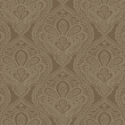 Galerie Emporium Mehndi Damask Wallpaper - DWP0247-07 - Gold
