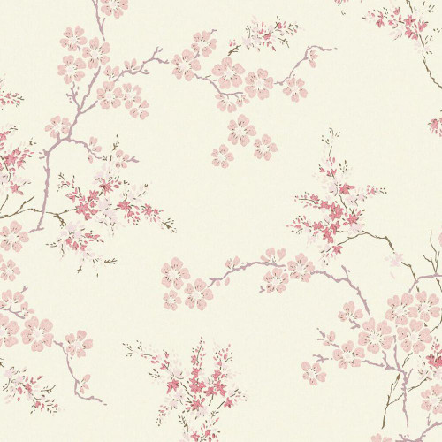 Laura Ashley Oriental Blossom Wallpaper - 113388 - Blush Laura Ashley Oriental Blossom Wallpaper - 113388 - Blush