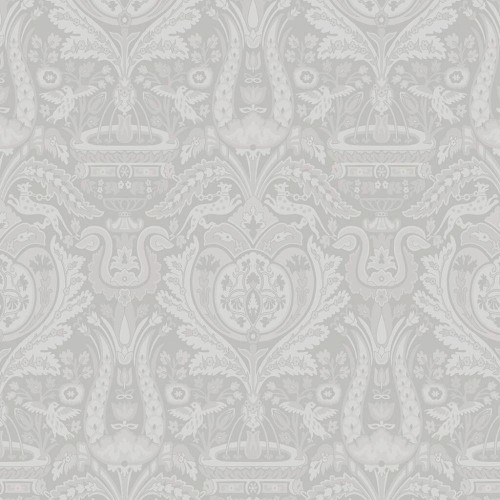 Laura Ashley Tapestry Floral Wallpaper - 113408 - Slate Grey