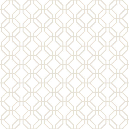 Galerie Secret Garden Trellis Positive Wallpaper - G78529 - Taupe