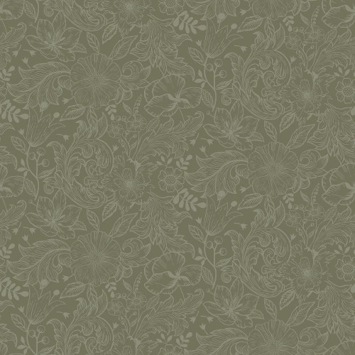 Galerie Sommarang Wilma Wallpaper - S13129 - Green