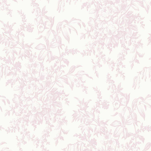 Laura Ashley Picardie Wallpaper - 114901 - Petal
