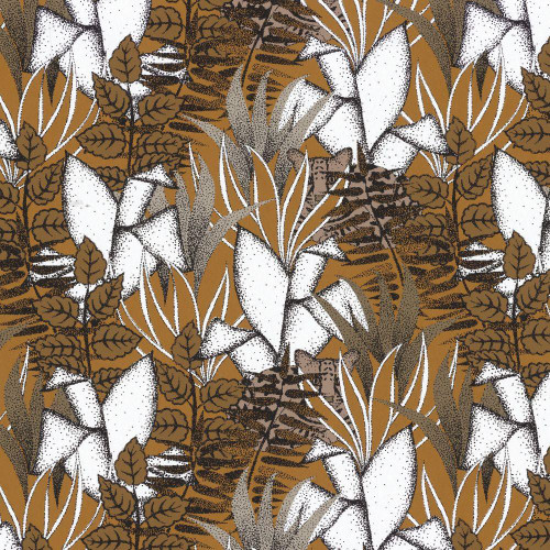 Casamance Tigris Wallpaper Savane 74731632