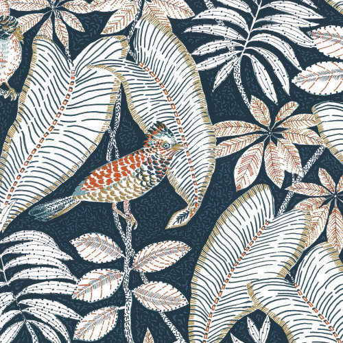 Casamance Sibia Wallpaper Marine 74752352