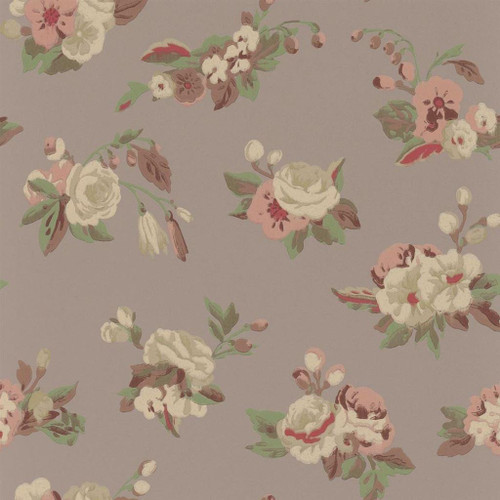 English Heritage Craven Street Flower Wallpaper Vintage Peony PEH0006/02