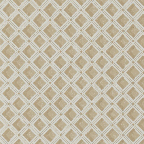 English Heritage Amsee Geometric Wallpaper Sandstone PEH0002/06