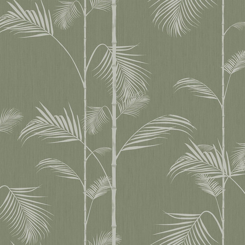 Ted Baker Carmel Wallpaper - ED13066 - Green / Silver
