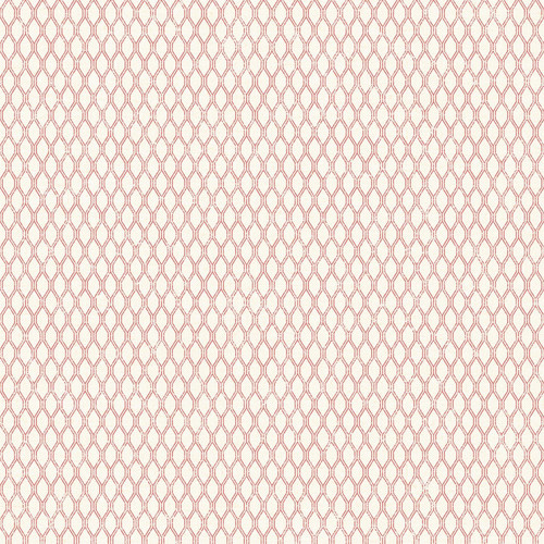 Galerie Double Links Wallpaper - G56654 - Cranberry