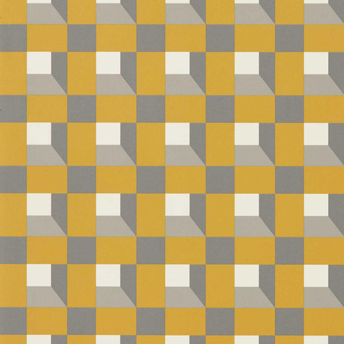 Harlequin Blocks Wallpaper - 112942 - Nectar / Sketched / Diffused Light