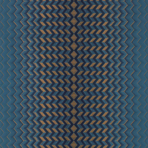 Clarke & Clarke Fragment Wallpaper - W0150/03 - Midnight / Copper