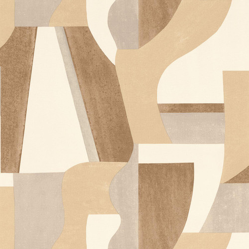 Casamance Gino Wallpaper - 76002242 - Latte