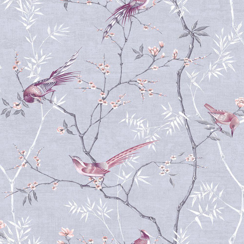 Graham & Brown Tori Wallpaper - 105768 - Mist