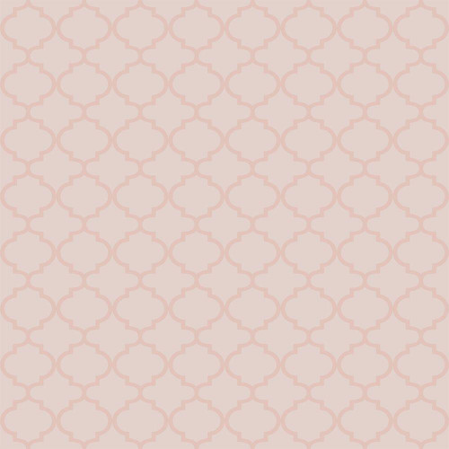 Graham & Brown Trelliage Bead Wallpaper - 105127 - Rose Gold