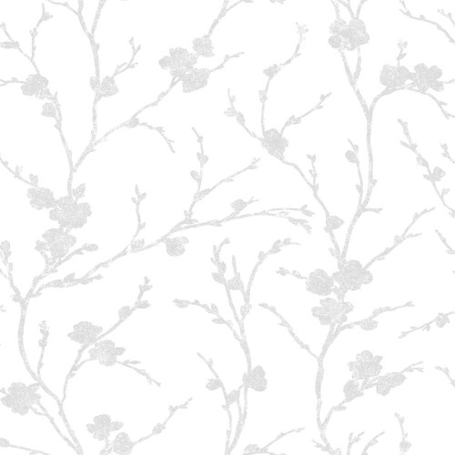 Graham & Brown Meiying Wallpaper - 103526 - Chalk
