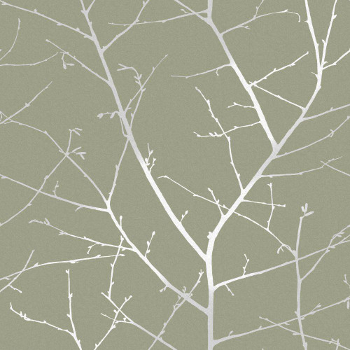 Graham & Brown Boreas Wallpaper - 119797 - Sage