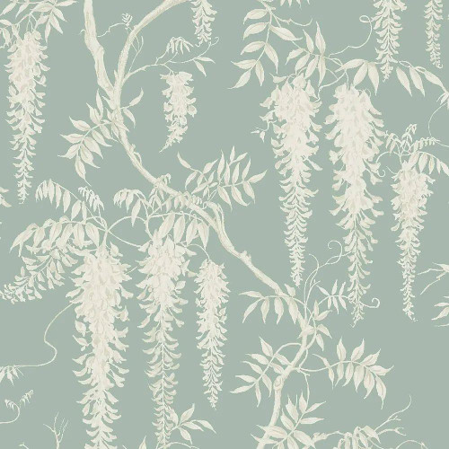 NEXT Wisteria Trails Wallpaper - 118251 - Duck Egg
