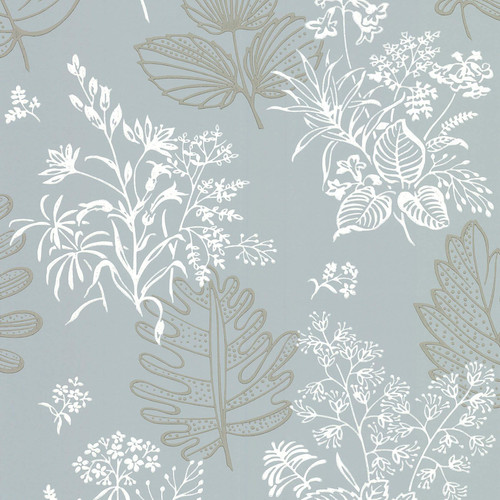 Little Greene Norcombe Wallpaper - 0271NRWELKI - Welkin