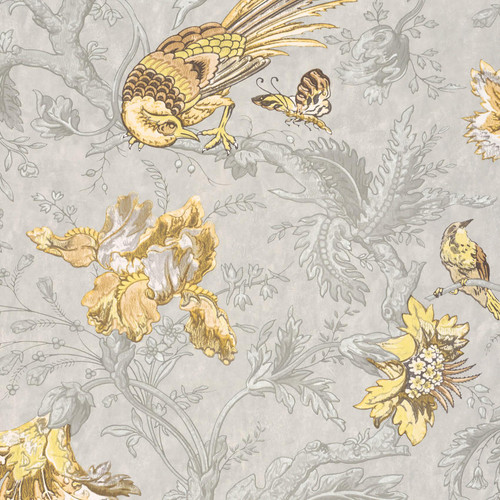 Little Greene Crowe Hall Lane Wallpaper - 0291CRGILTZ - Gilt
