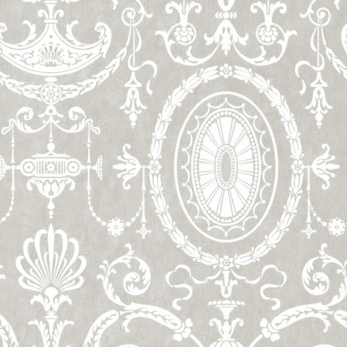 Little Greene Pall Mall Wallpaper - 0251PMBRUME - Brume