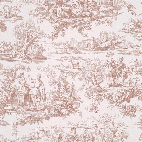 Graham & Brown Toile de Jouy Wallpaper Sample Swatch - 2Modern